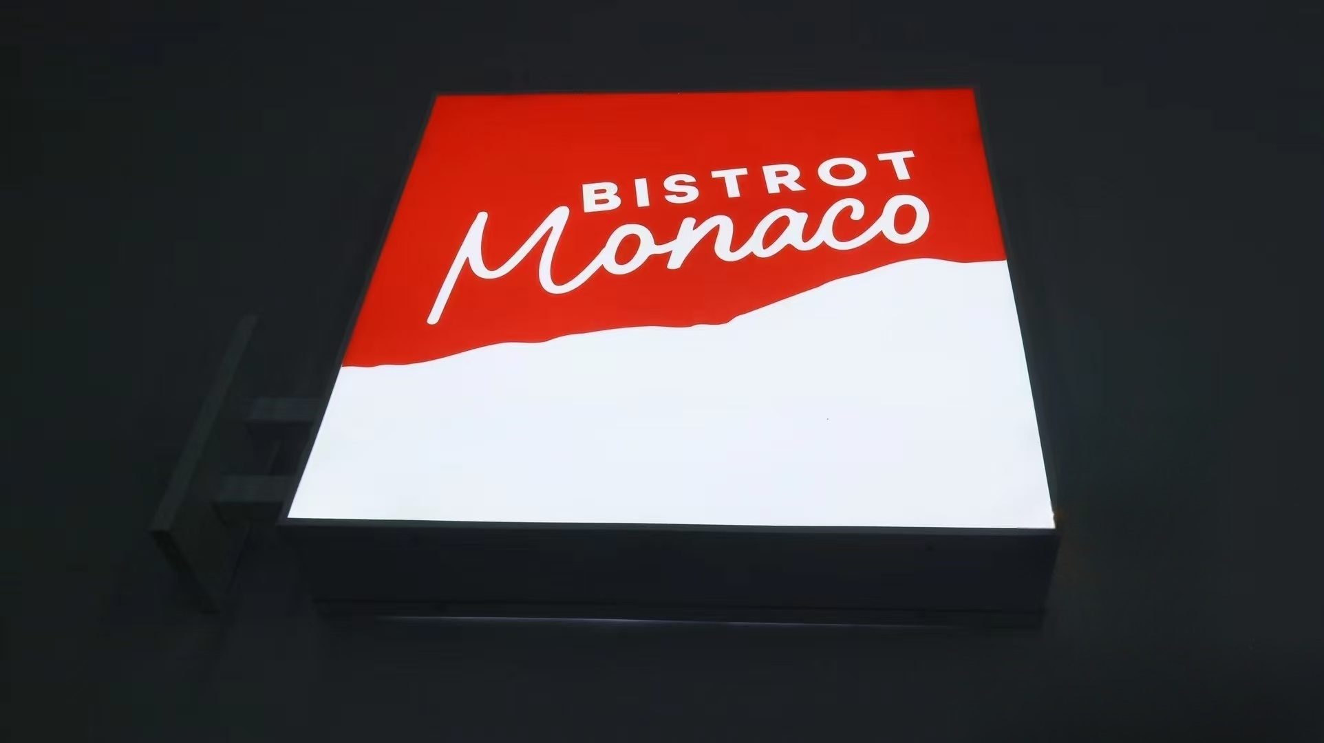 Double Sided LED Lightbox Signs for Hanging Display